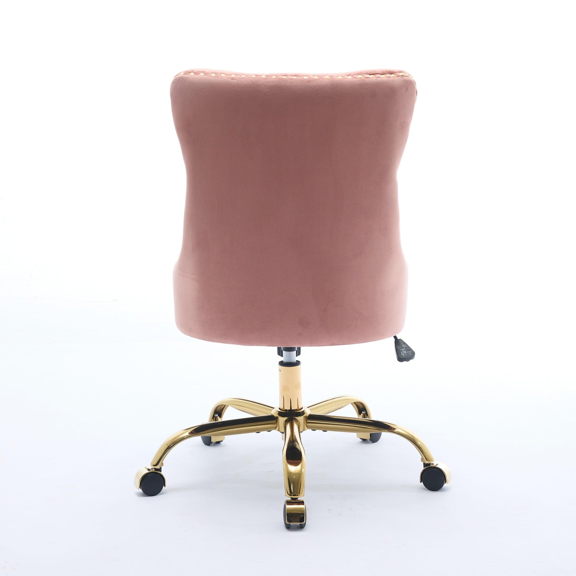 Modern Velvet Upholstered Tufted Button Home Office Chair