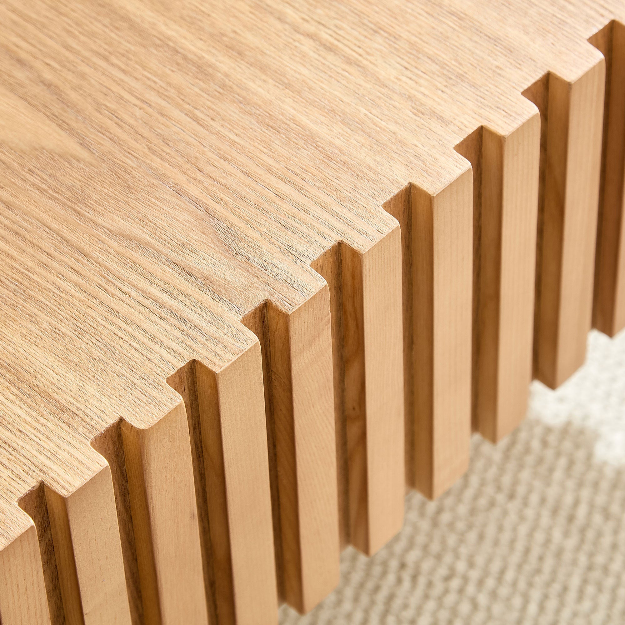 Modern MDF Woode Square Coffee Table