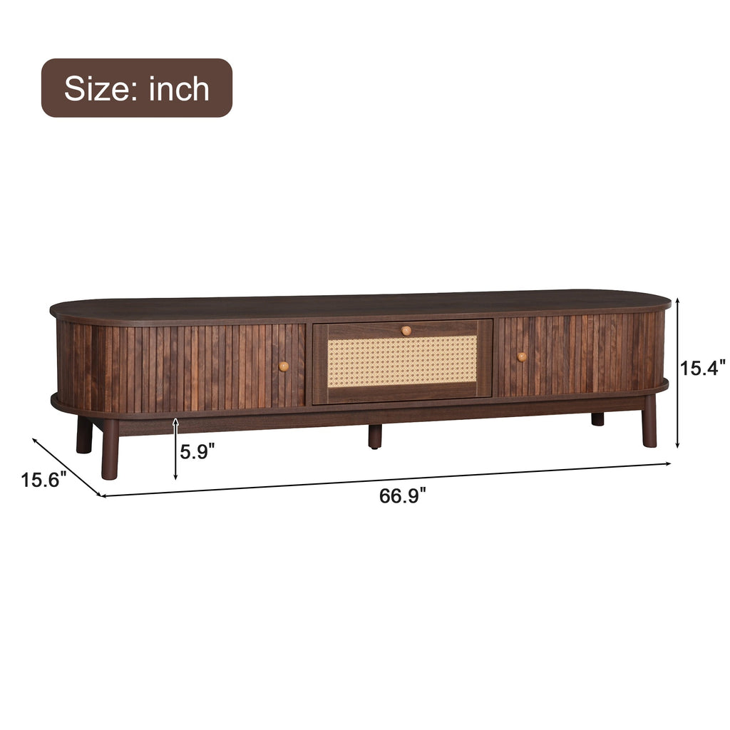Modern Design TV Stand for 75' TVs