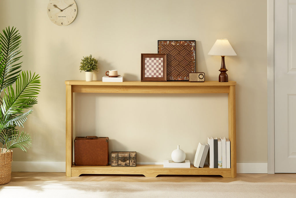 70.1" Corrugated Texture Storage Table