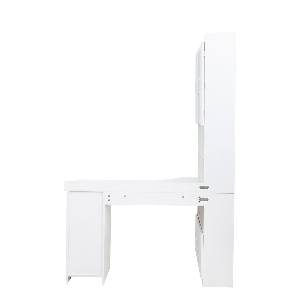 L-Shaped Design Corner Computer Desk for Home Office