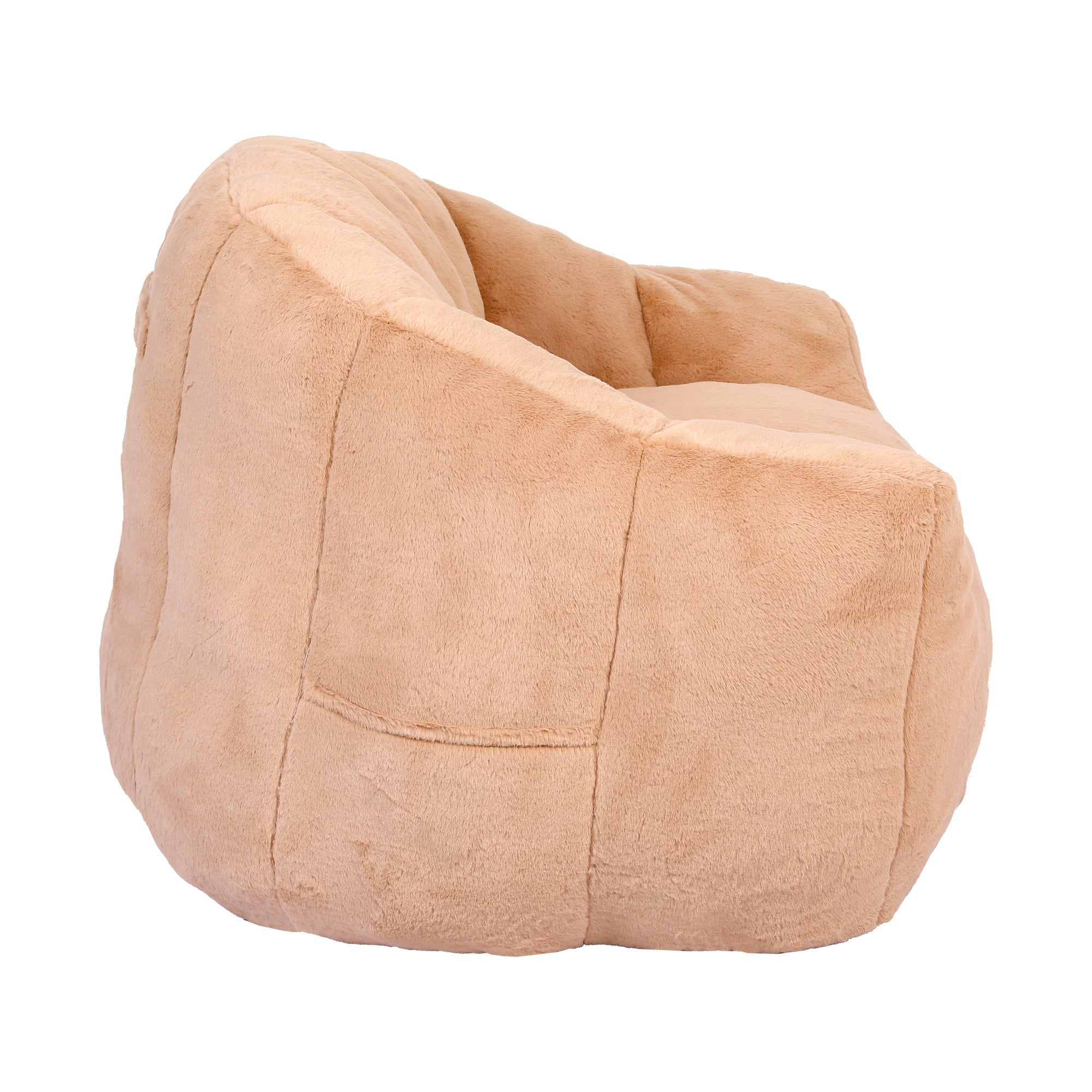 Bean Bag Sofa Chair with Armrests Stuffed