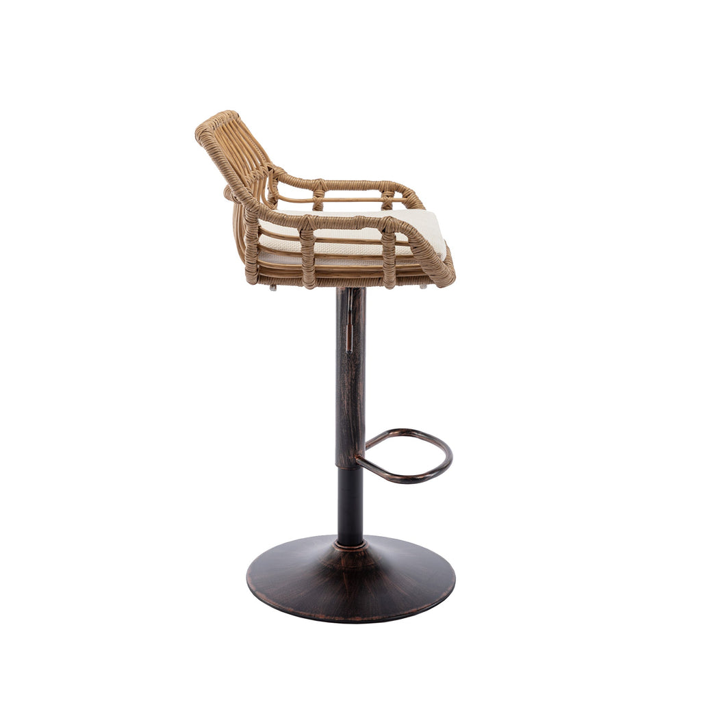 Modern Swivel Bar Stools (Set of 2)