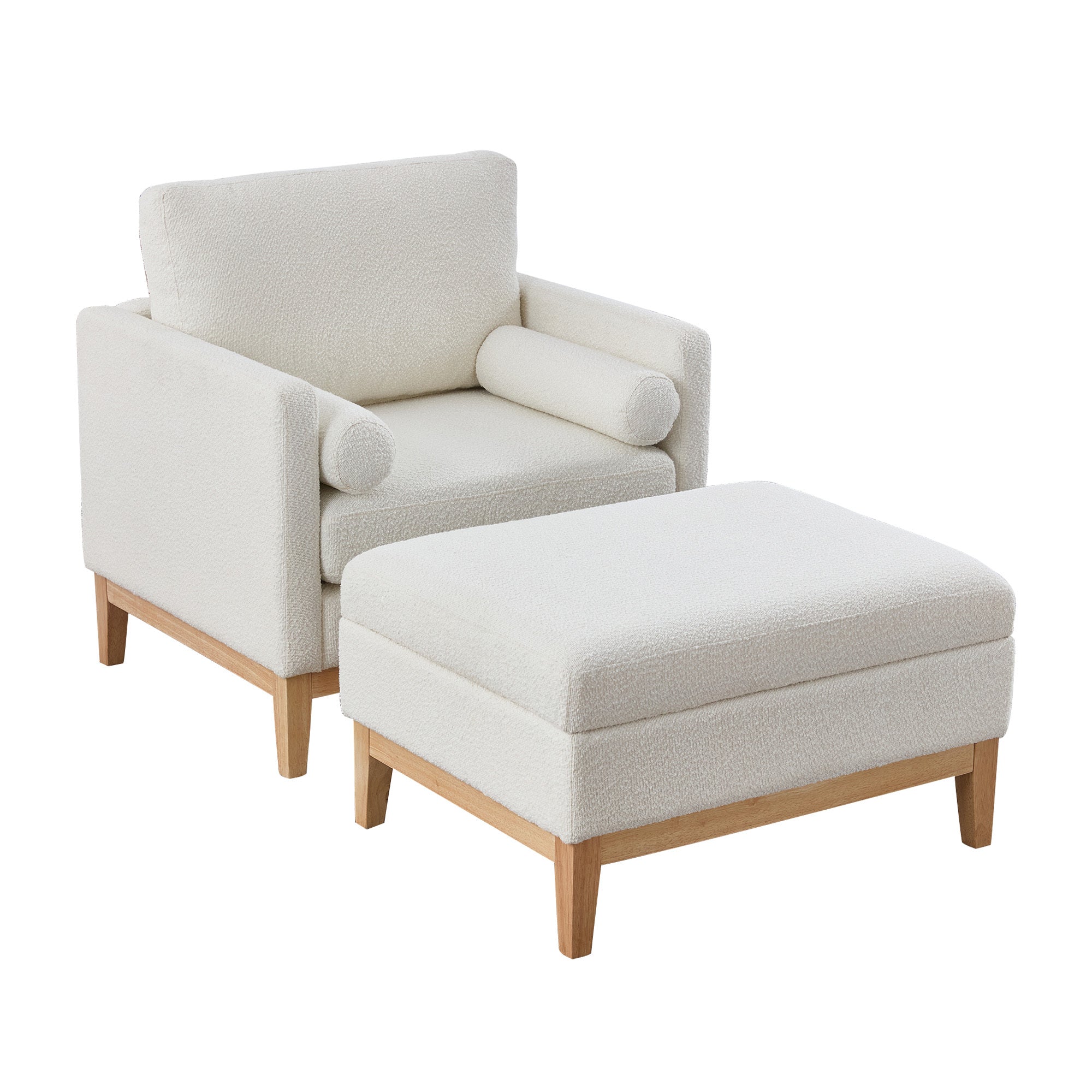 Oversized Velvet Swivel Barrel Accent Chair