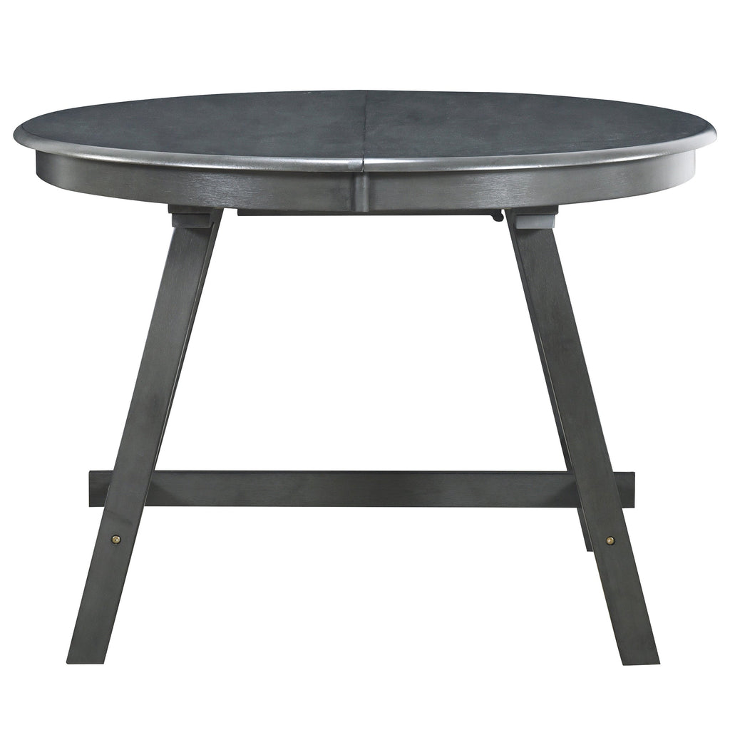 Modern Farmhouse 5-Piece Wood Dining Table Set