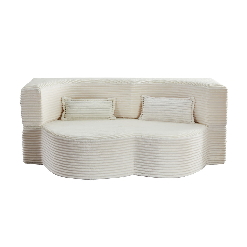 Full Size Convertible Floor Sleeper Sofa Bed