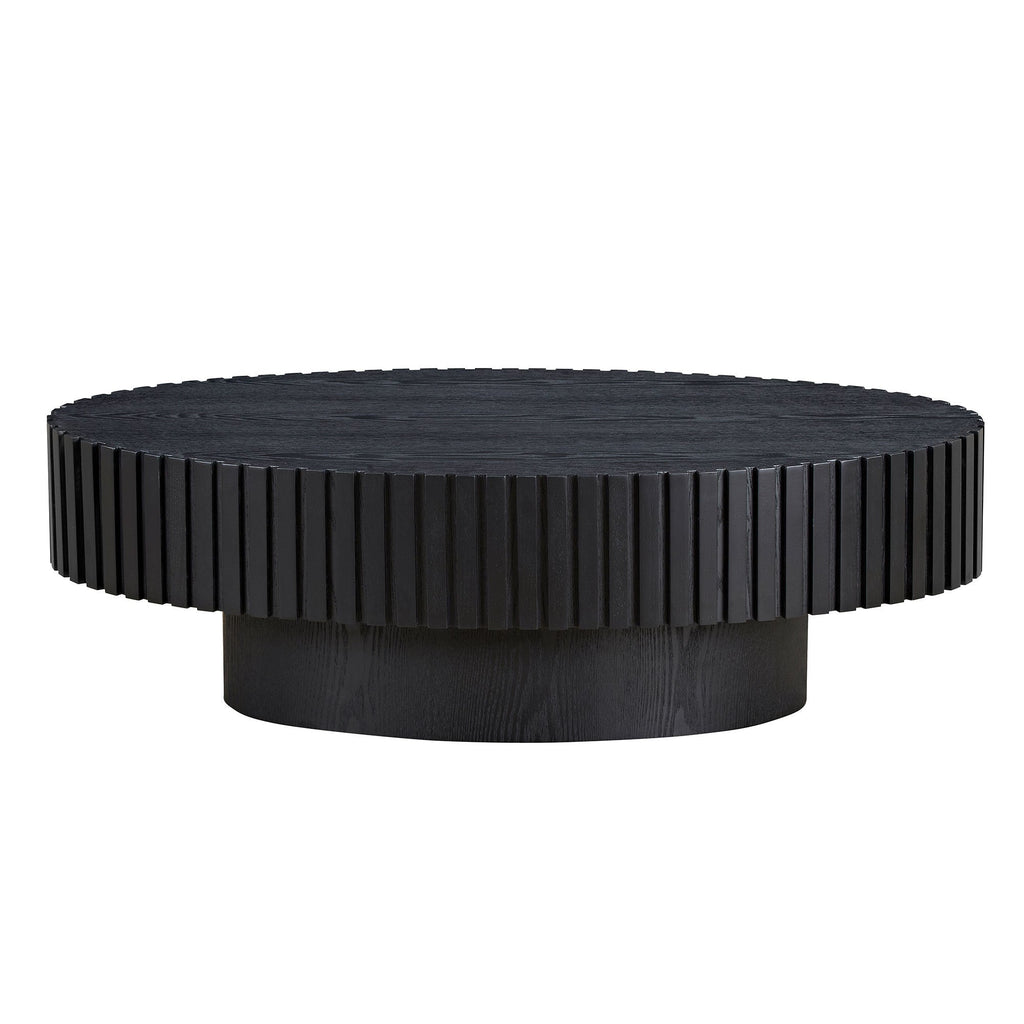 Modern MDF Handcraft Oval Coffee Table