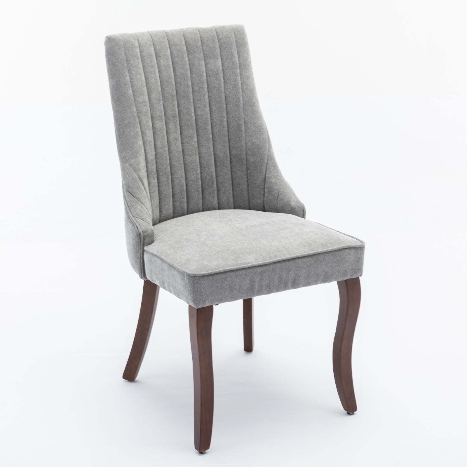 Rayon Cloth Flocking Velvet/Linen Dining Chairs (Set of 2)