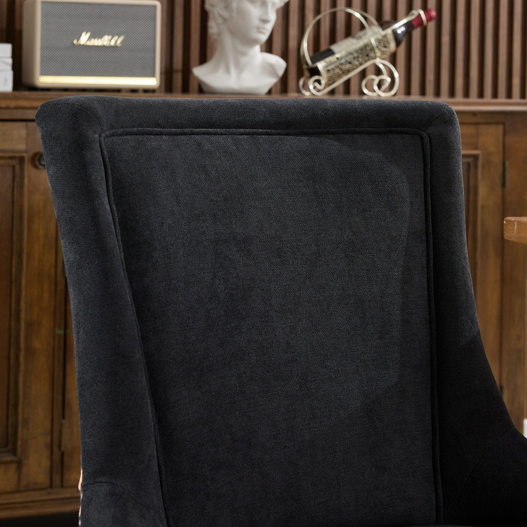 Ultra Side Thickened Fabric Dining Chair (Set of 2)