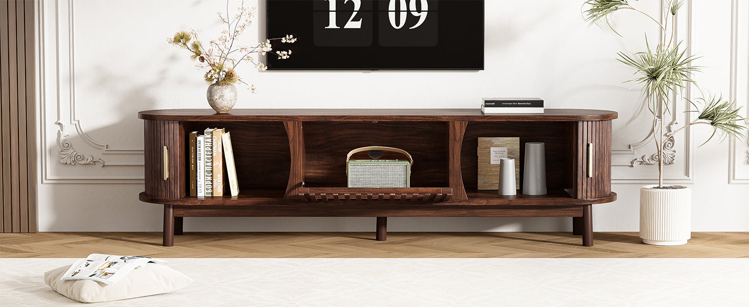 Modern Farmhouse TV Stand for 75' TVs