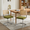 Mid Century Modern Dining Chairs (Set of 2)
