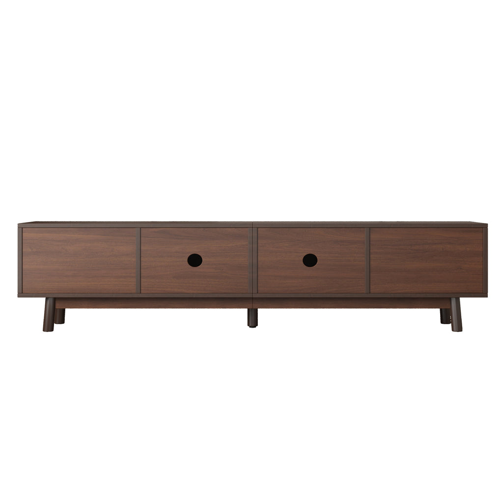 Mid Century Modern TV Stand for 80' TVs