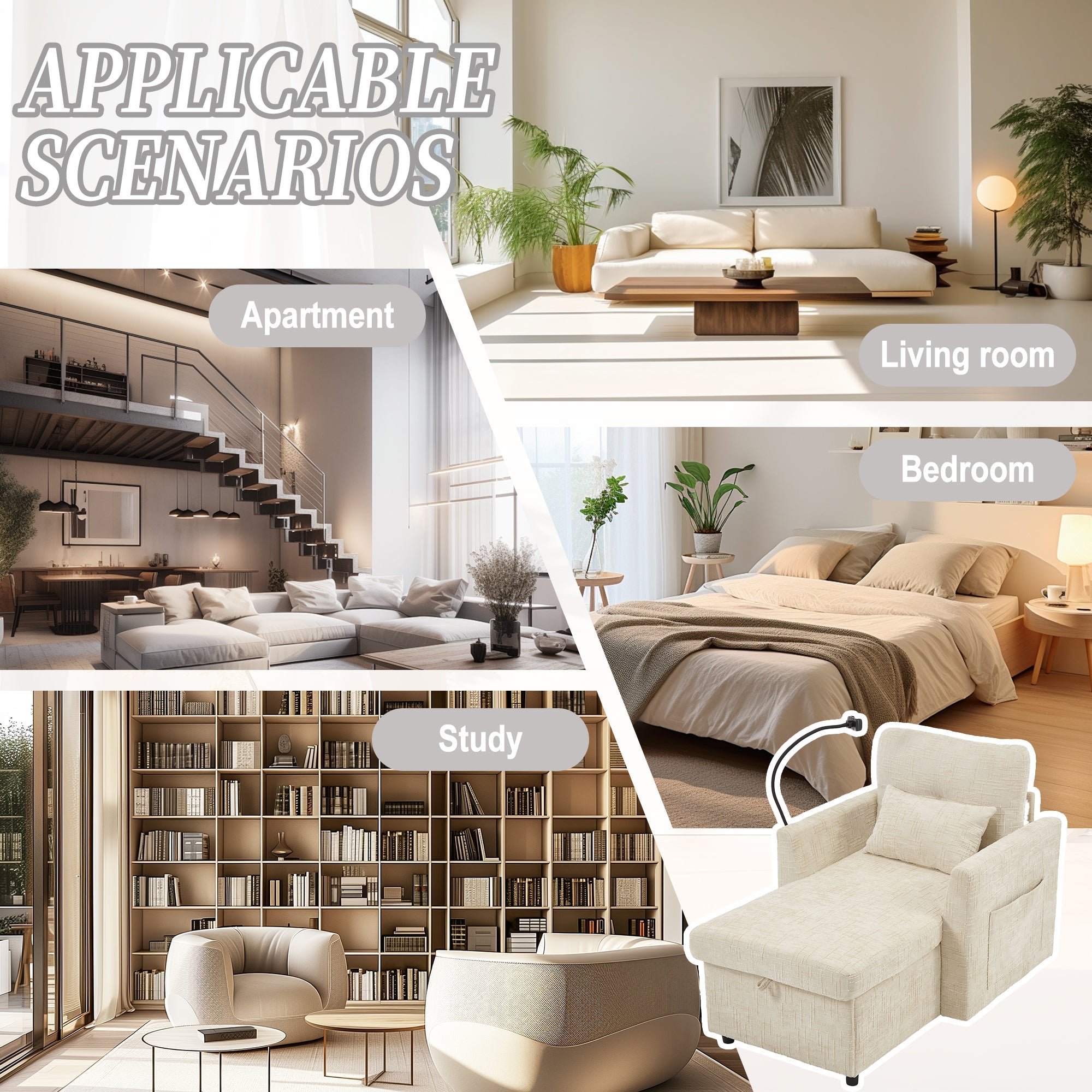 Multifunctional Lazy Person Sofa Recliner