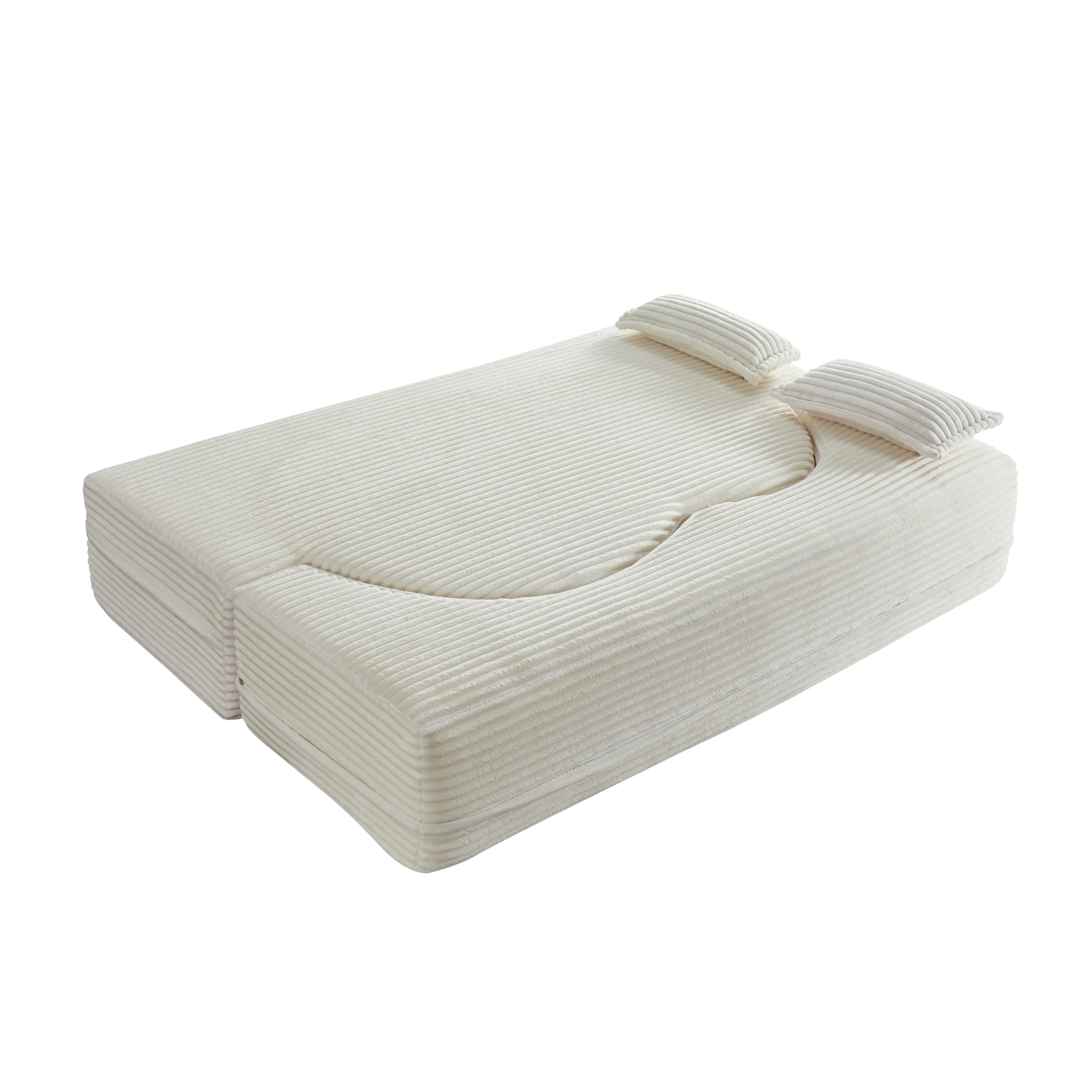 Full Size Convertible Floor Sleeper Sofa Bed