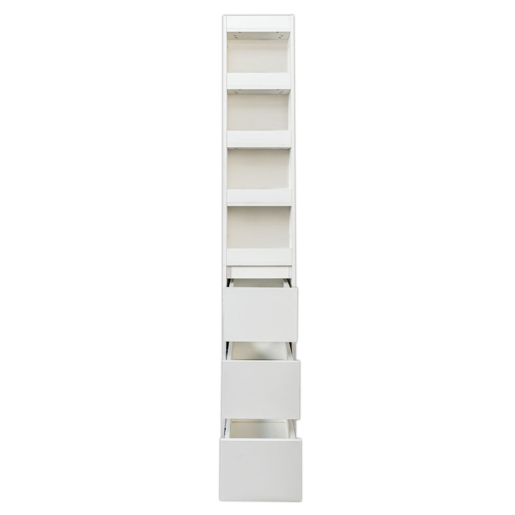70.87' H Modern Wooden Tall Bookshelf Bookcase