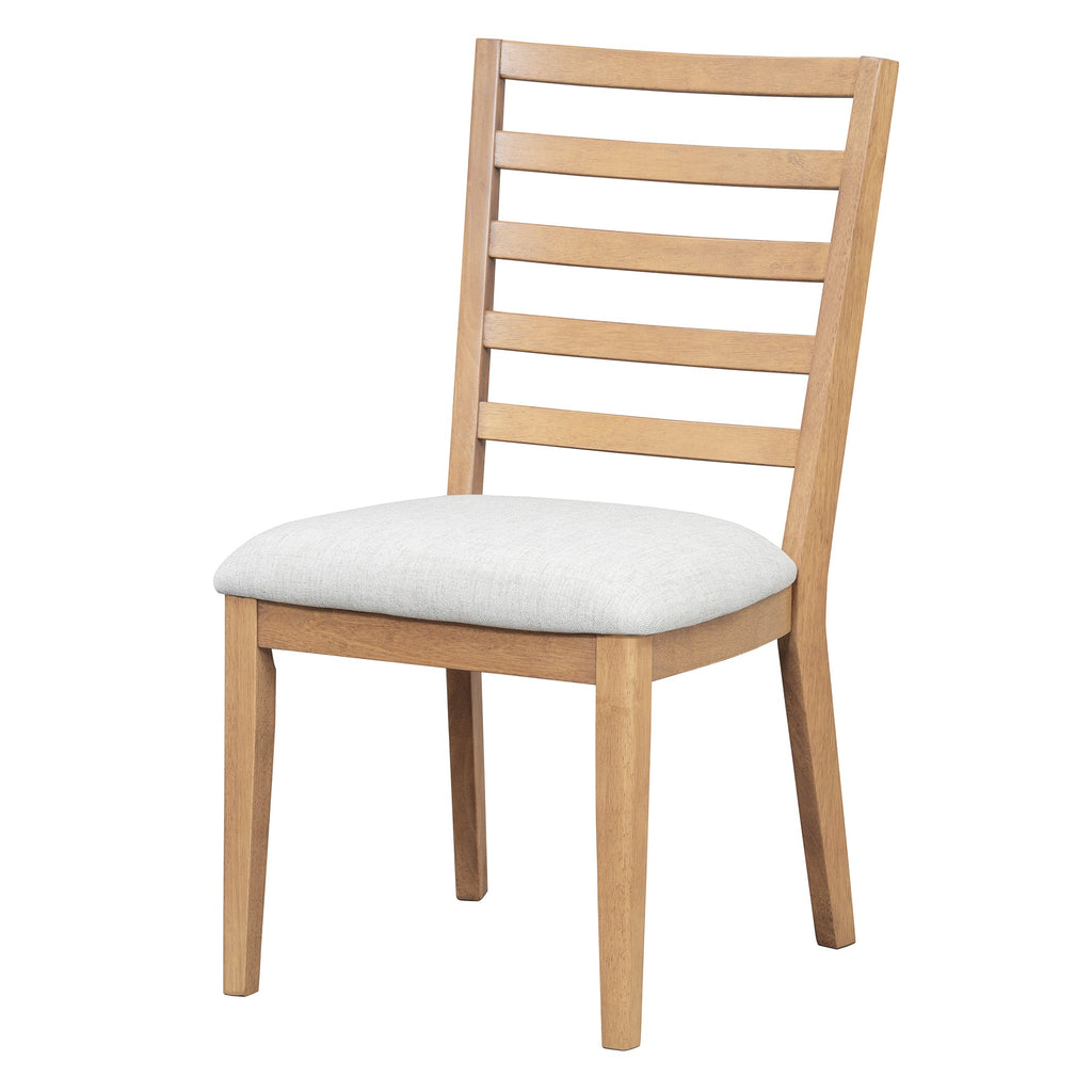 5-Piece Retro Extendable Dining Table Set with 16" Removable Leaf