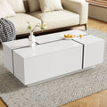 Multi-Functional Extendable Coffee Table with 2 Storage Space and Drawers