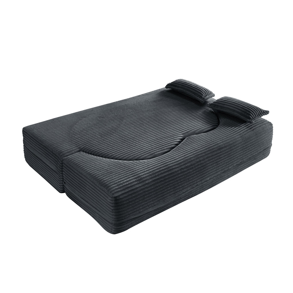 Full Size Convertible Floor Sleeper Sofa Bed