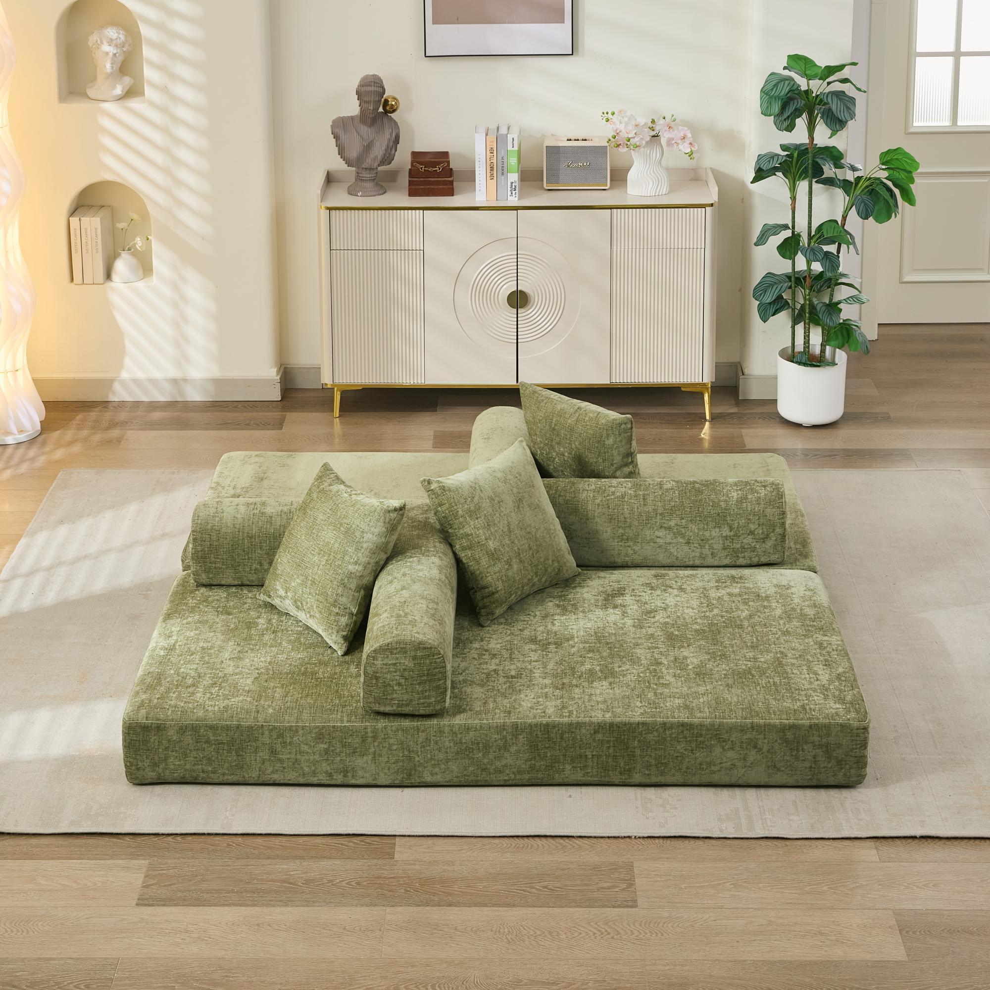 Comfy Convertible Folding Mattress Sofa Bed
