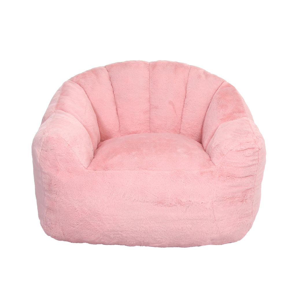 Bean Bag Sofa Chair with Armrests Stuffed