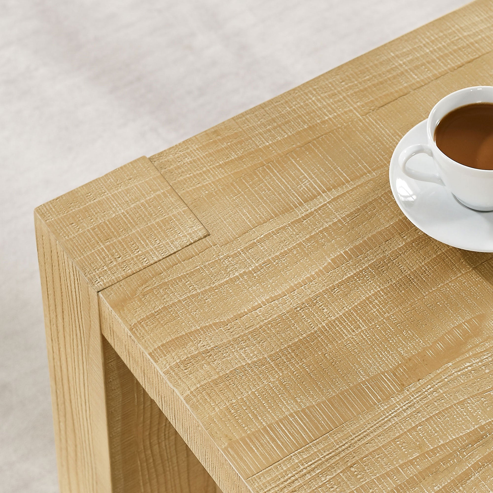 Modern 2 Tier Rectangle Coffee Table Set