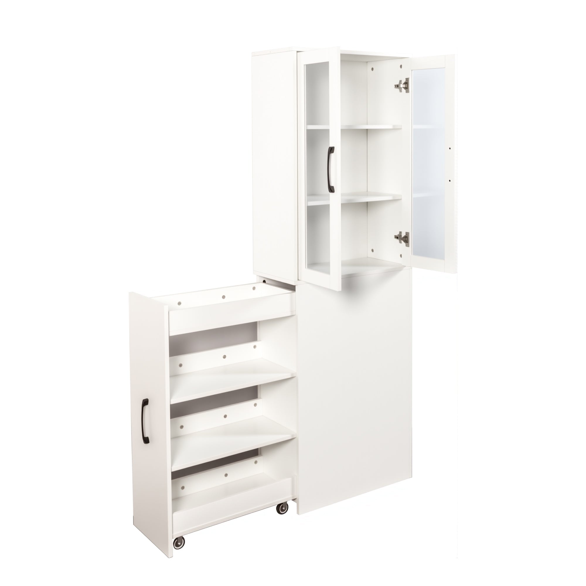 70.87'H Modern Display Storage Cabinet