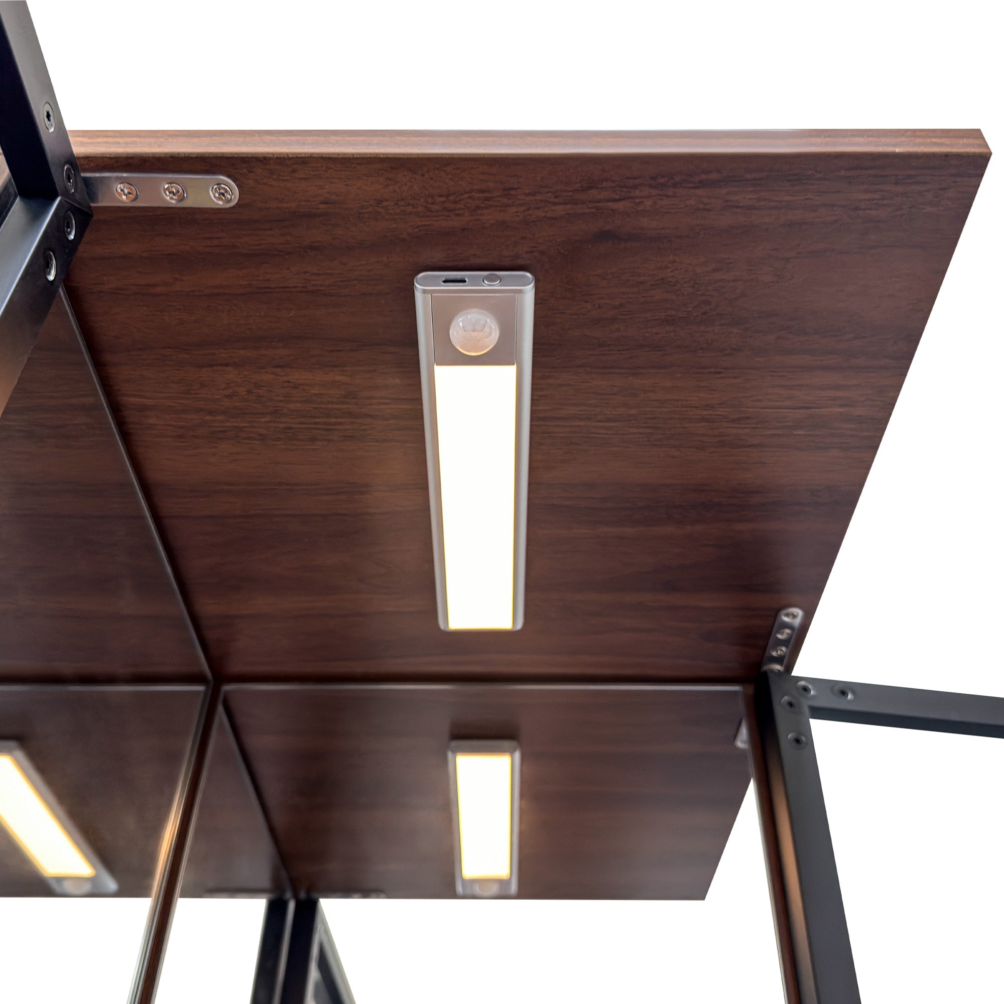 70' Display Cabinet with Glass Doors and Lights