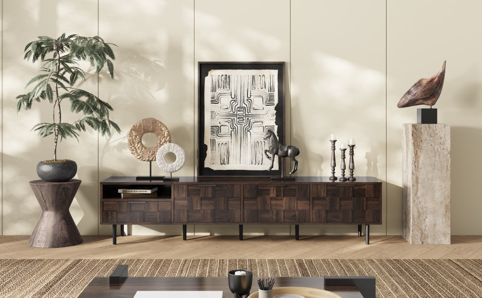 78 ' Mid Century Modern TV Stand