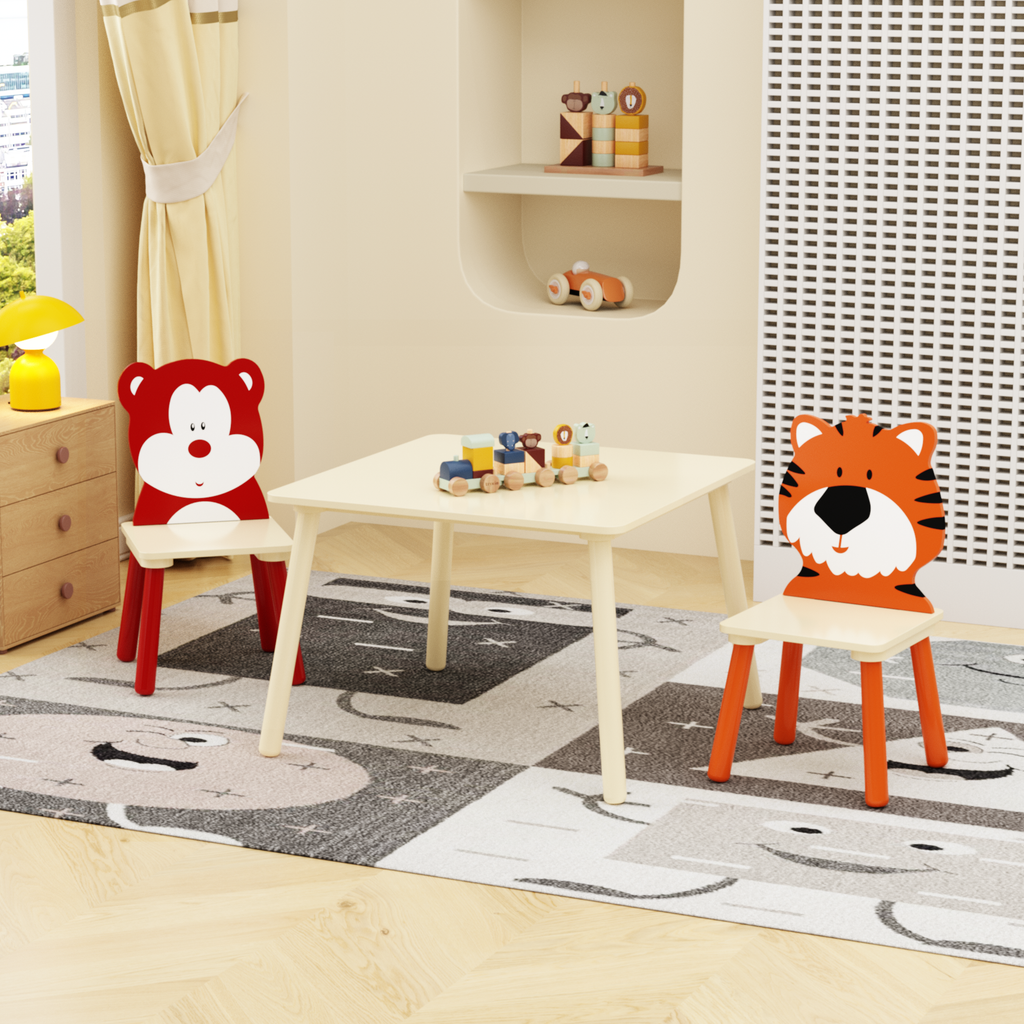 Montessori Toddler Table and Chairs Set