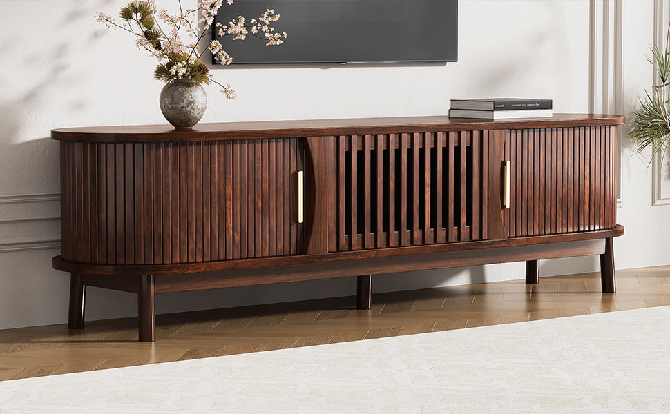 Modern Farmhouse TV Stand for 75' TVs