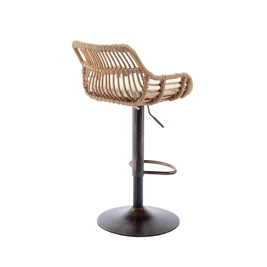 Modern Swivel Bar Stools (Set of 2)