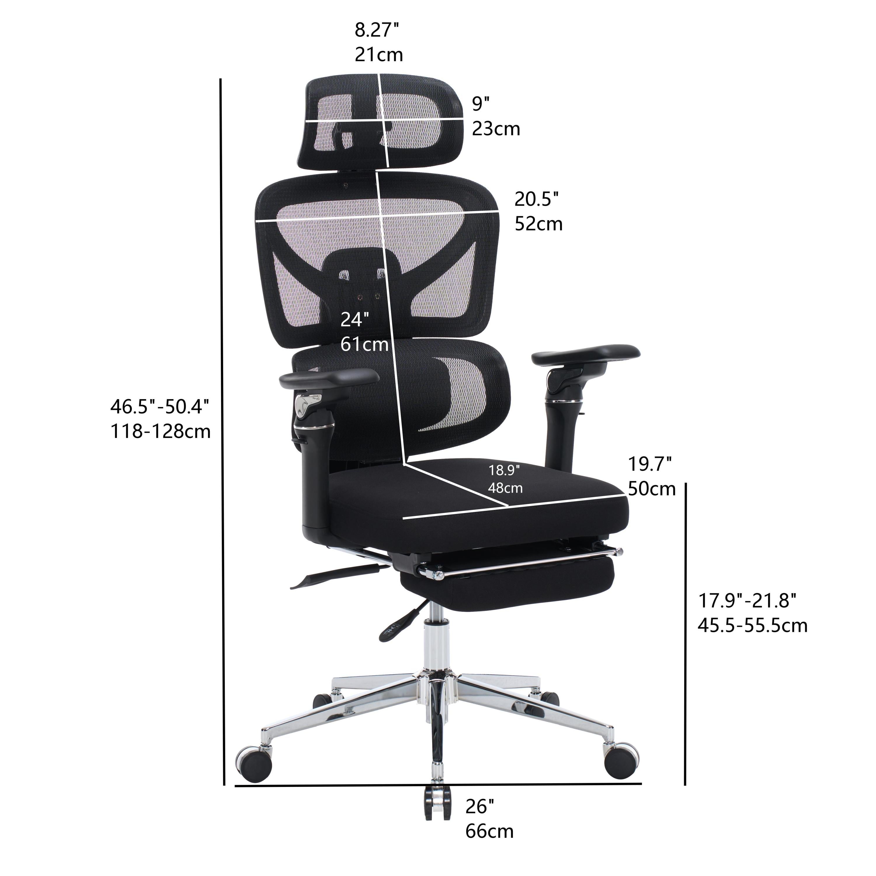 Ergonomic Office Chair with Massage Lumbar Support