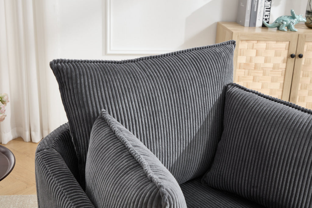 360° Smooth Swivel Living Chair