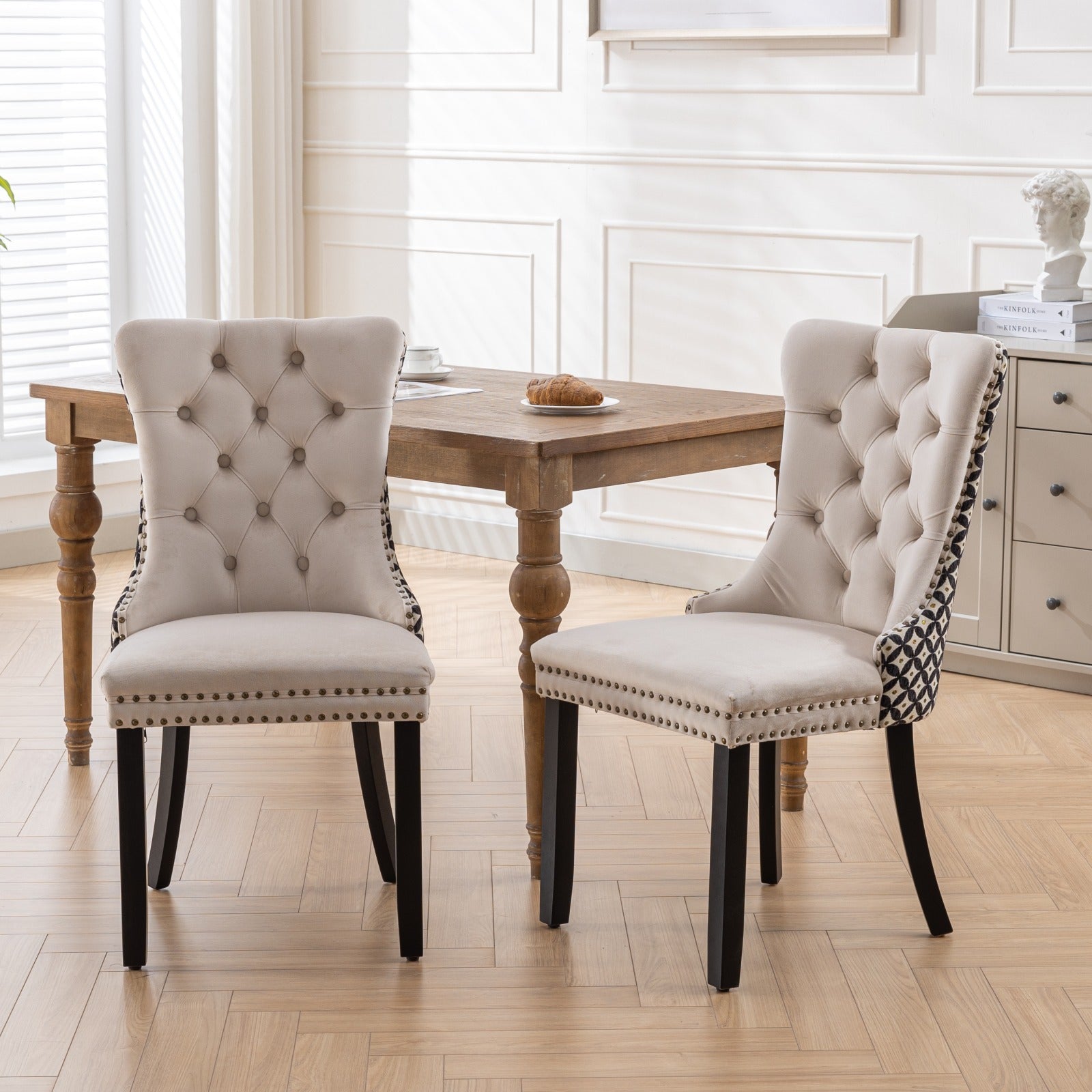 Classic Velvet Dining Chairs(Set of 2)