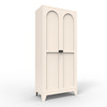 71'' 2 Shapely Doors Cabinet with Lock