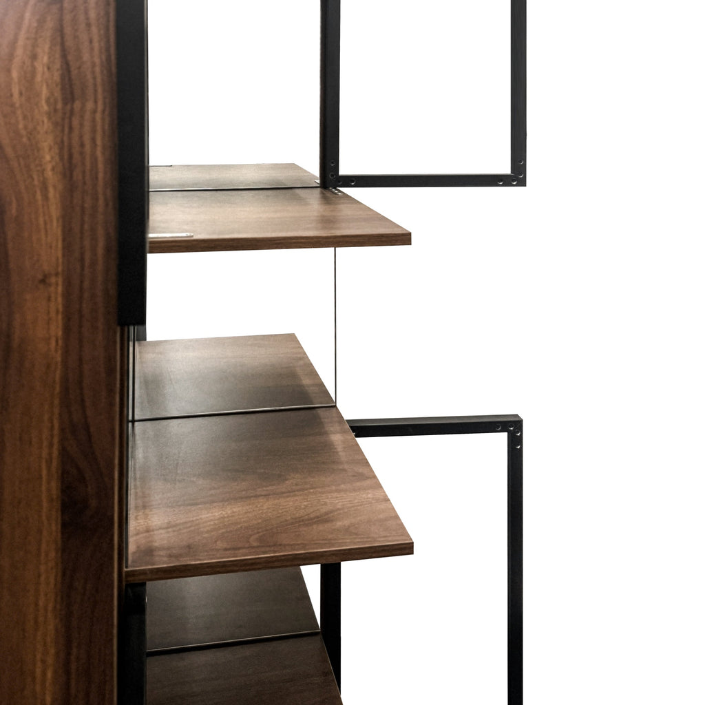70' Display Cabinet with Glass Doors and Lights