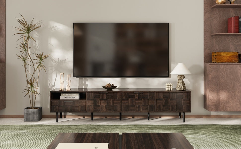 78 ' Mid Century Modern TV Stand