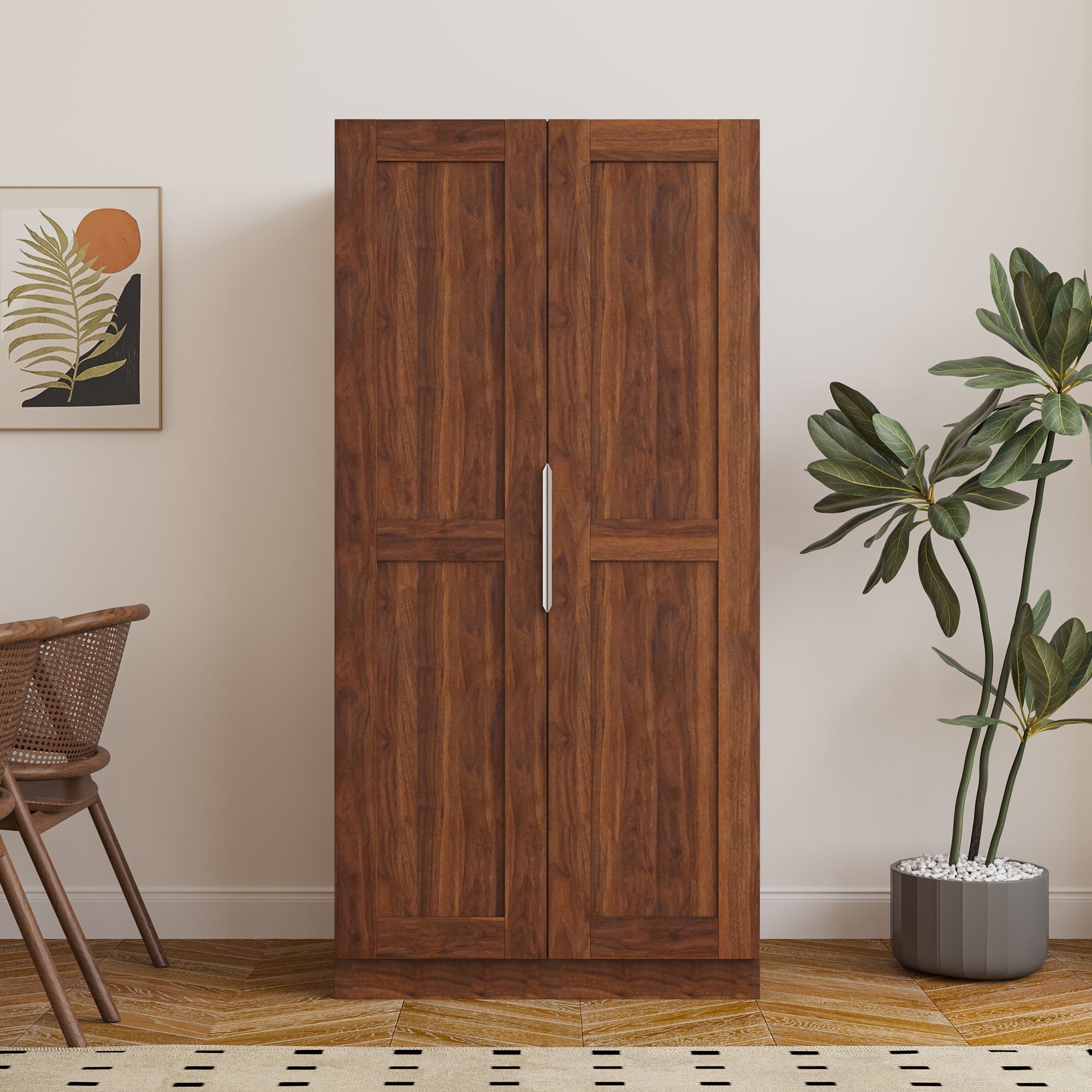 62.99in Pantry Cabinet for Living Room and Dinning Room
