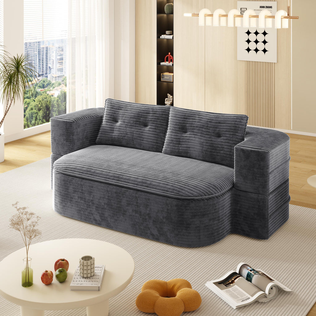 78.7 ' W 2-in-1 Foldable Sofa Bed