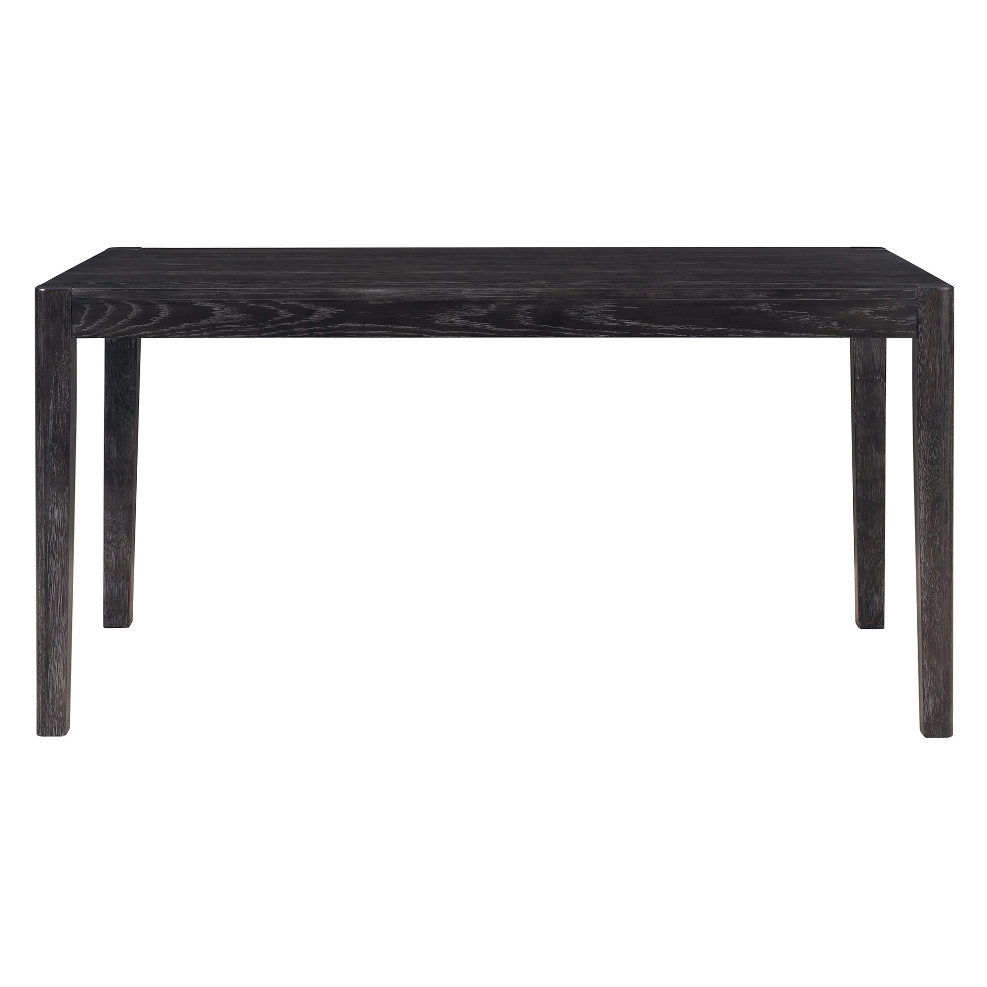 7-Piece Retro Rectangular Wood Dining Table Set