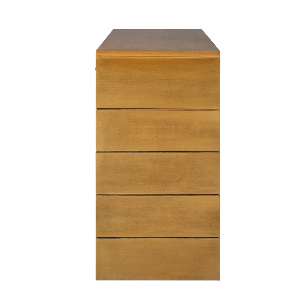 Wooden Entryway Table with 2 Drawers