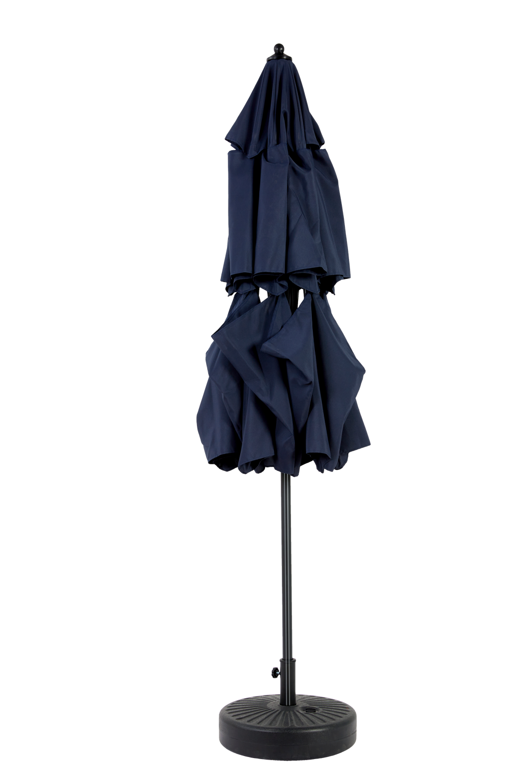 10ft 3-Tier Aluminium Patio Umbrella with Auto-Tilt (No Base)