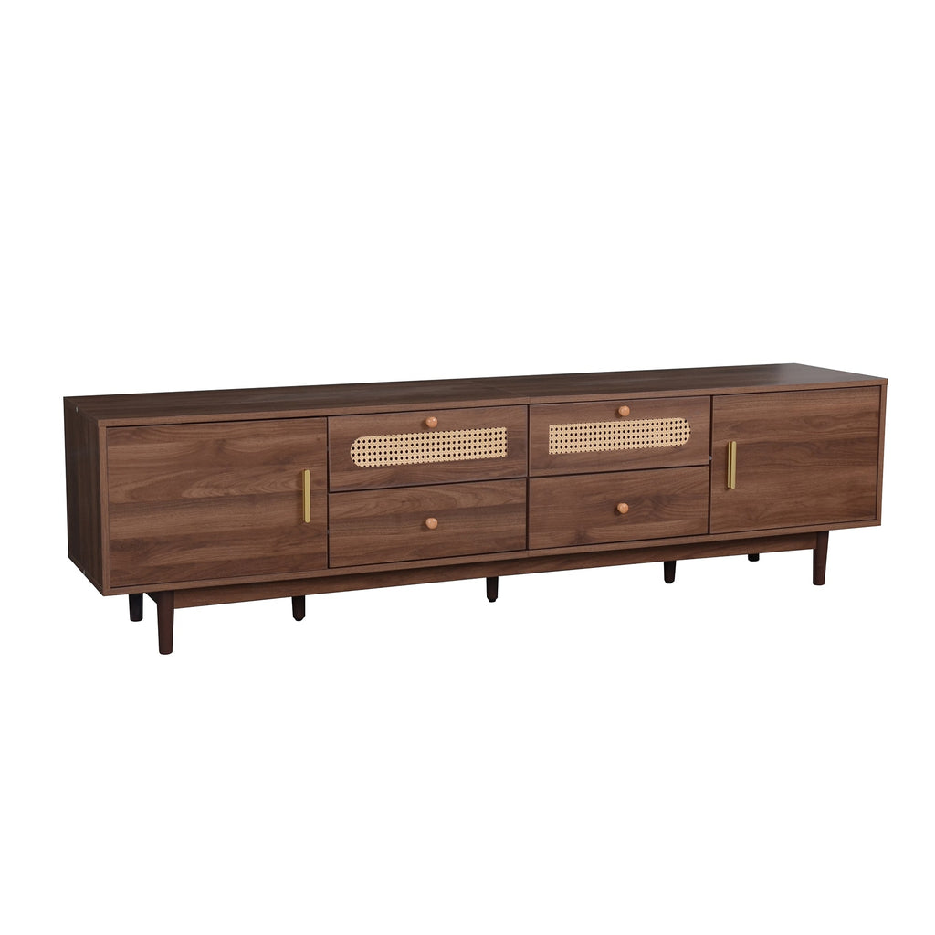 76' Modern Chic Entertainment Center