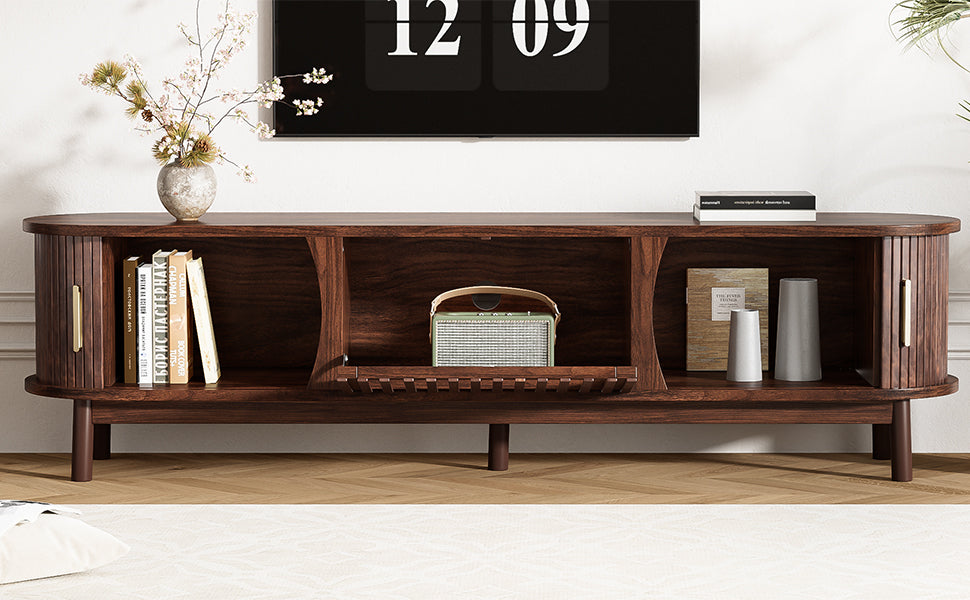 Modern Farmhouse TV Stand for 75' TVs