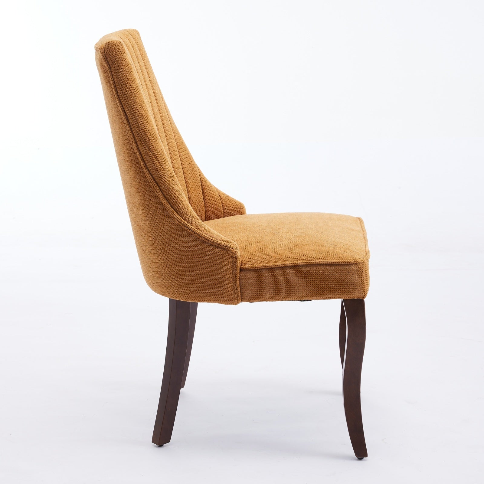 Rayon Cloth Flocking Velvet/Linen Dining Chairs (Set of 2)