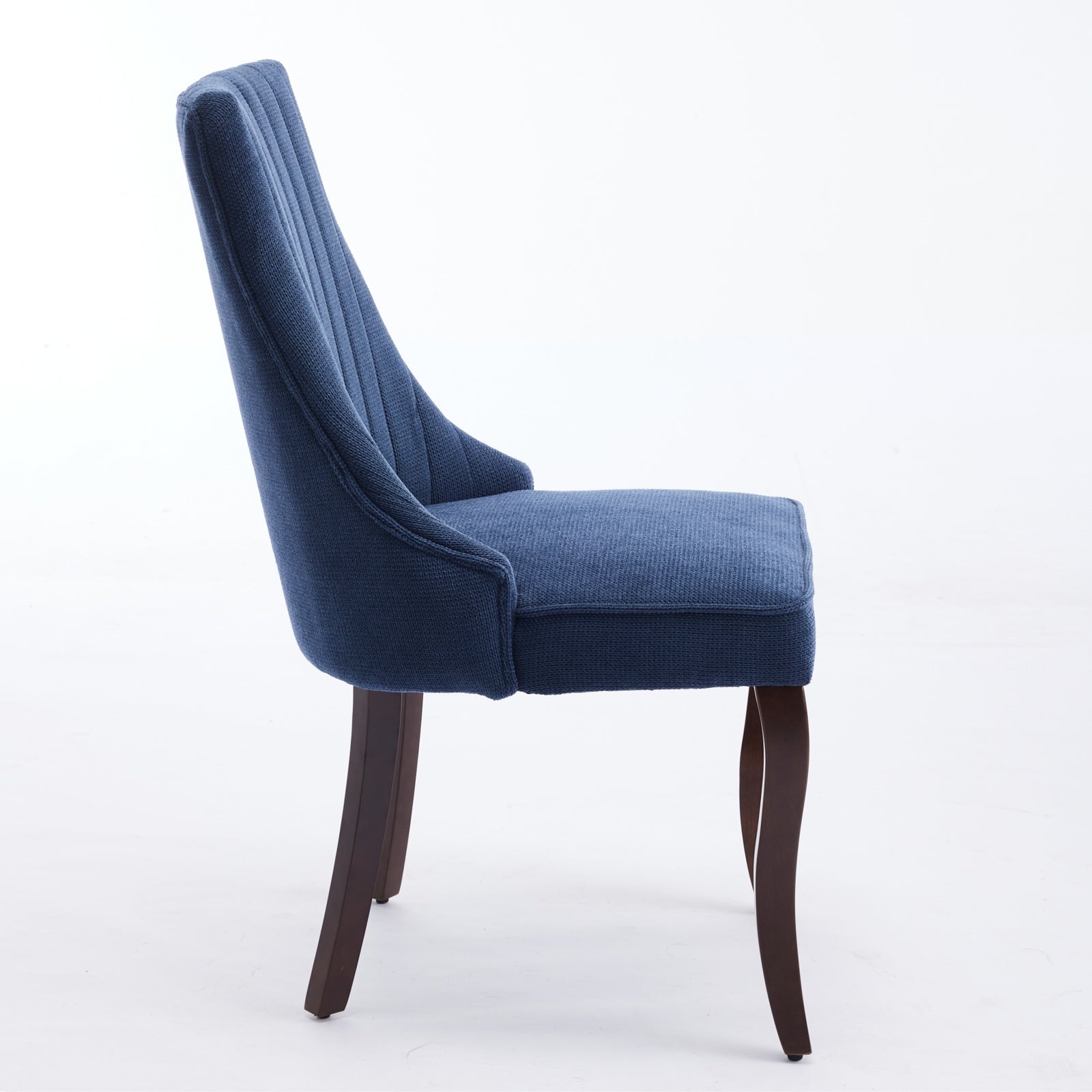 Rayon Cloth Flocking Velvet/Linen Dining Chairs (Set of 2)