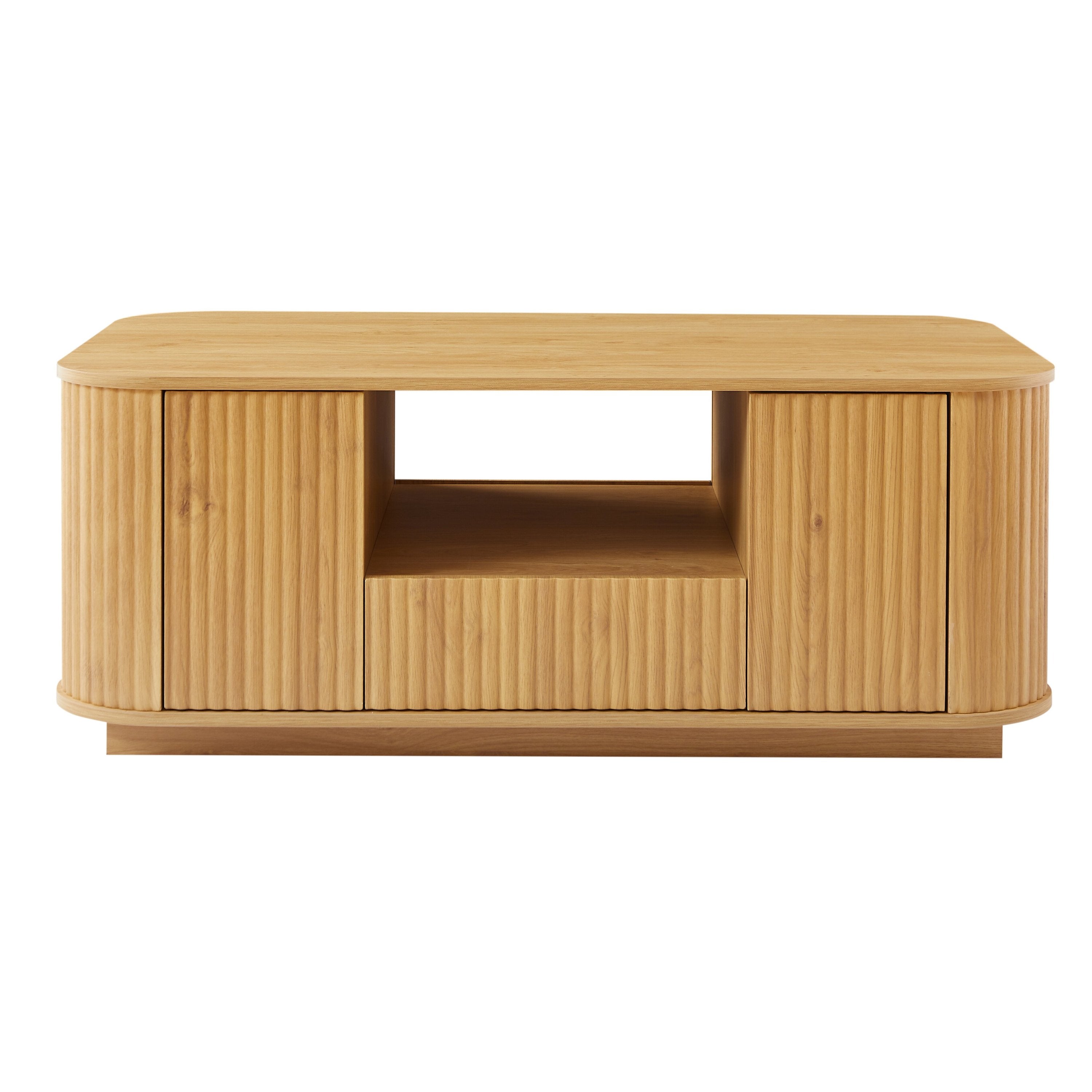 46.5' Modern Luxury Oval Coffee Table