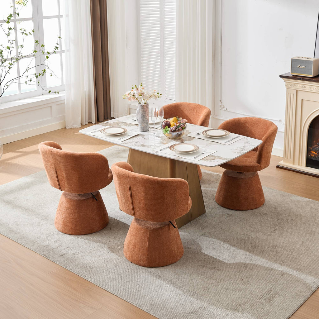 Adjustable Height 360° Swivel Ergonomic Bar Stool