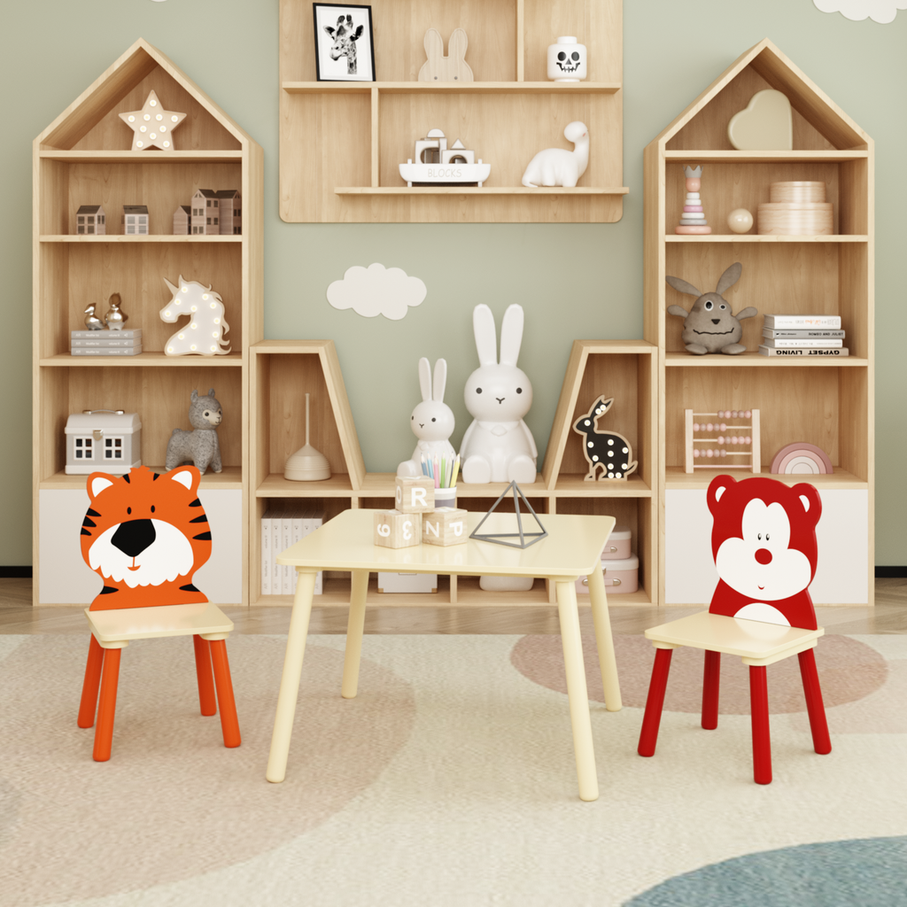 Montessori Toddler Table and Chairs Set