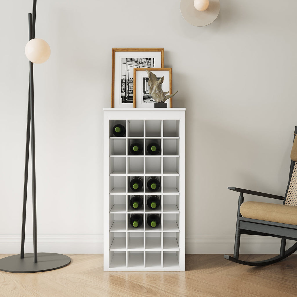 Walnut Color Modular 32 Buffet Cabinet